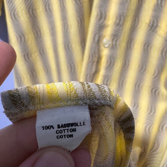 DORNBUSCH Mens Short Sleeve Shirt Size 39/40 medium designer 100% cotton - Picture 4 of 4